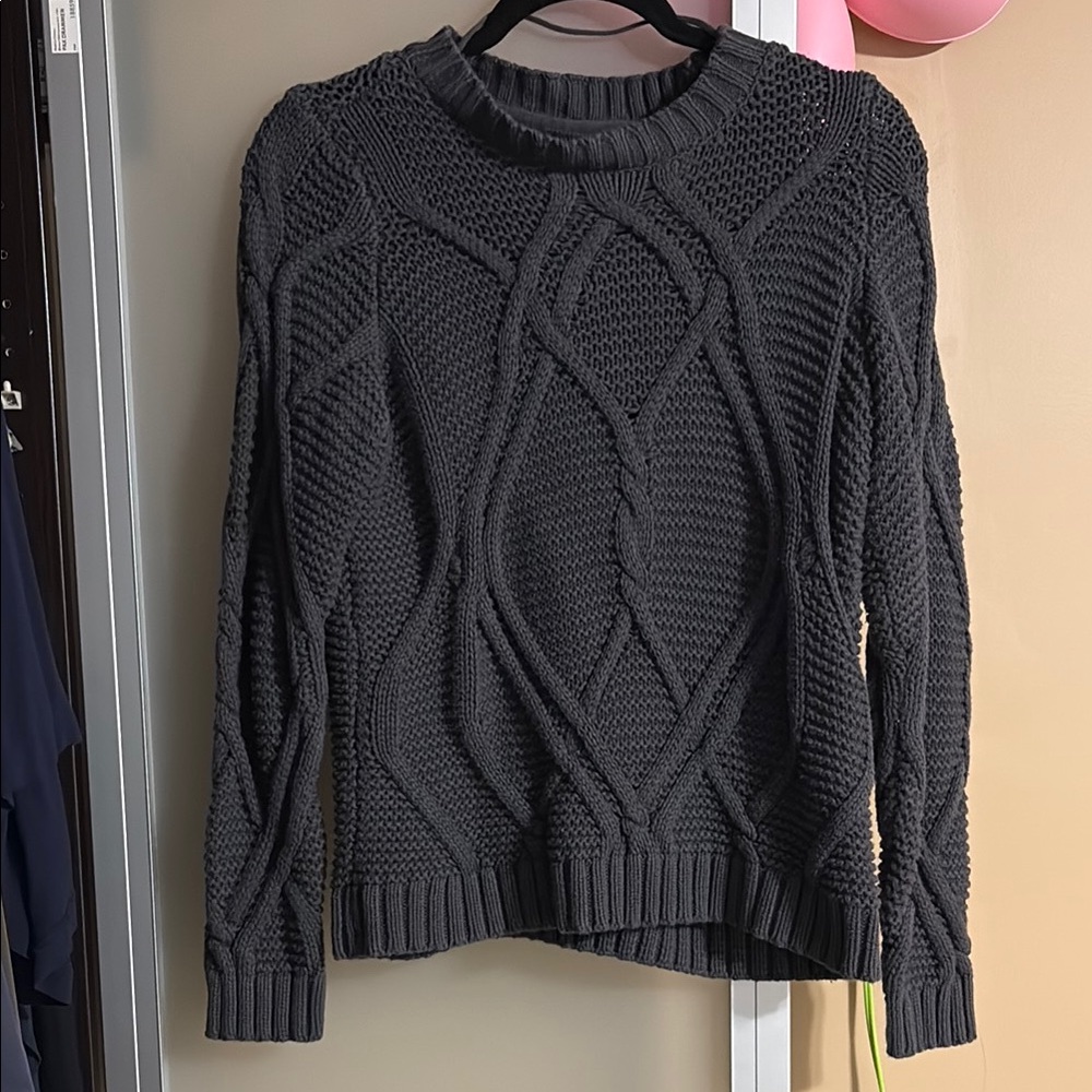 Vero Moda Cozy Grey Knit Sweater